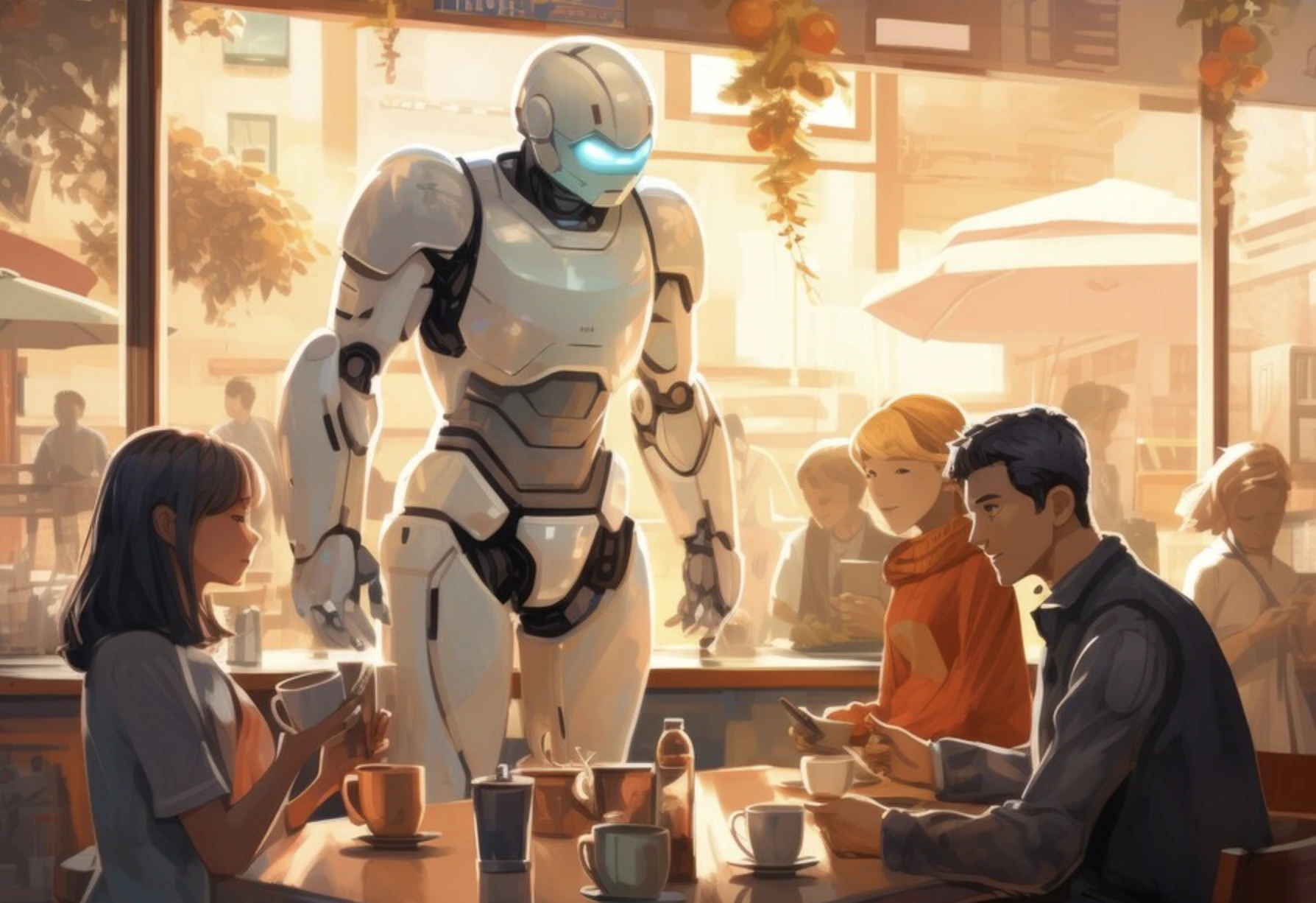 AI 기반 로봇 레스토랑, 바르셀로나 공항에 첫 선